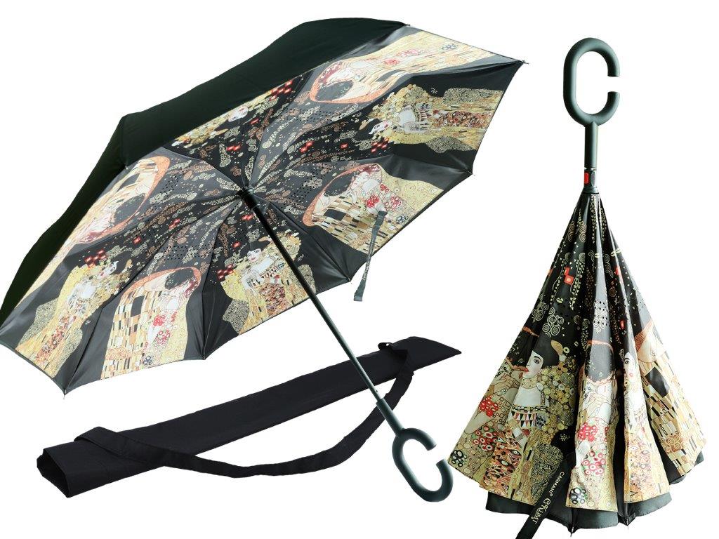 deštník hloubka 80 cm, šířka 105 cm Klimt KISS+ADELA