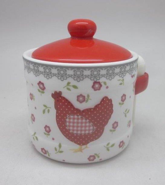 cukřenka 10x10cm / 500ml/ SLEPIČKA