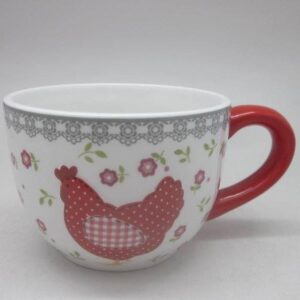 4178.jpg jumbo 550 ml LaNova plastická SLEPIČKA v dárkové krabičce