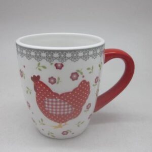 4179.jpg hrnek 350 ml LaNova plastická SLEPIČKA v dárkové krabičce