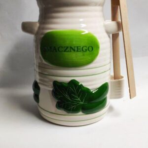 8420.jpg keramická dóza na okurky 2 litry + kleště doprodej