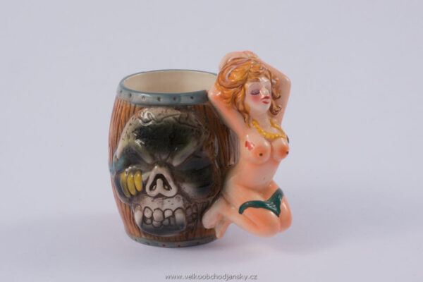 doprodej hrnek 400  ml LEBKA + BLONDÝNA + ZELENÉ KALHOTKY