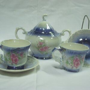 sada  5. díl s cukřenkou LISTR MODRÝ S JEMNÝM KVĚTEM