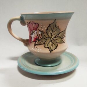 326.jpg samostatné šapo 300ml světlé + zelená linka + email květ